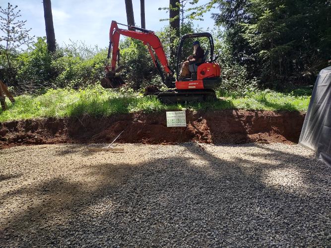 Excavation and Running Gravel